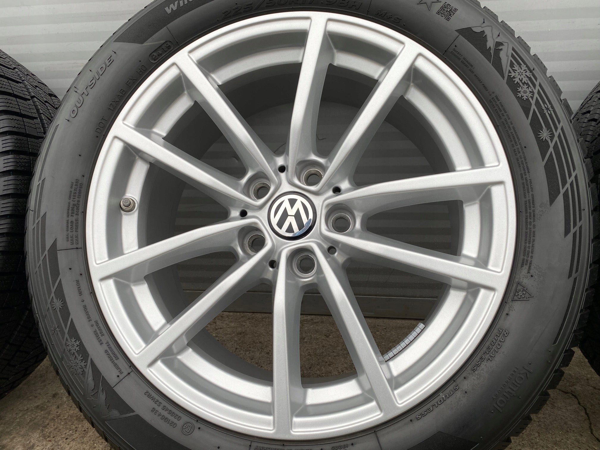 Alu Felge Volkswagen Sharan Up Aluminum rim 17 Zoll 7.5J 5x112 30ET