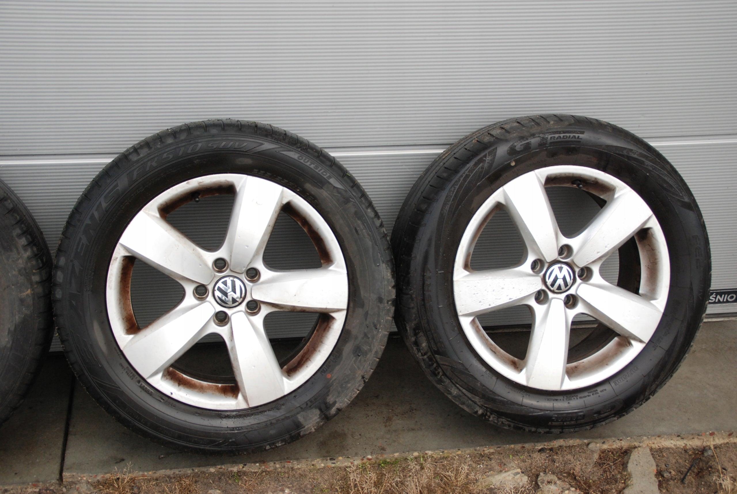 Alu Felge Volkswagen T3 Tiguan Aluminum rim 17 Zoll 6.5J 5x112 5N0601025C