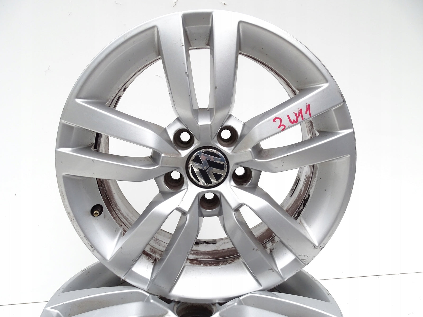 Alu Felge Volkswagen T3 Tiguan Aluminum rim 16 Zoll 6.5J 5x112 5N0601025RF