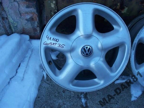 Alu Felge Volkswagen T3 Aluminum rim 15 Zoll 6.0J 4x100 35ET