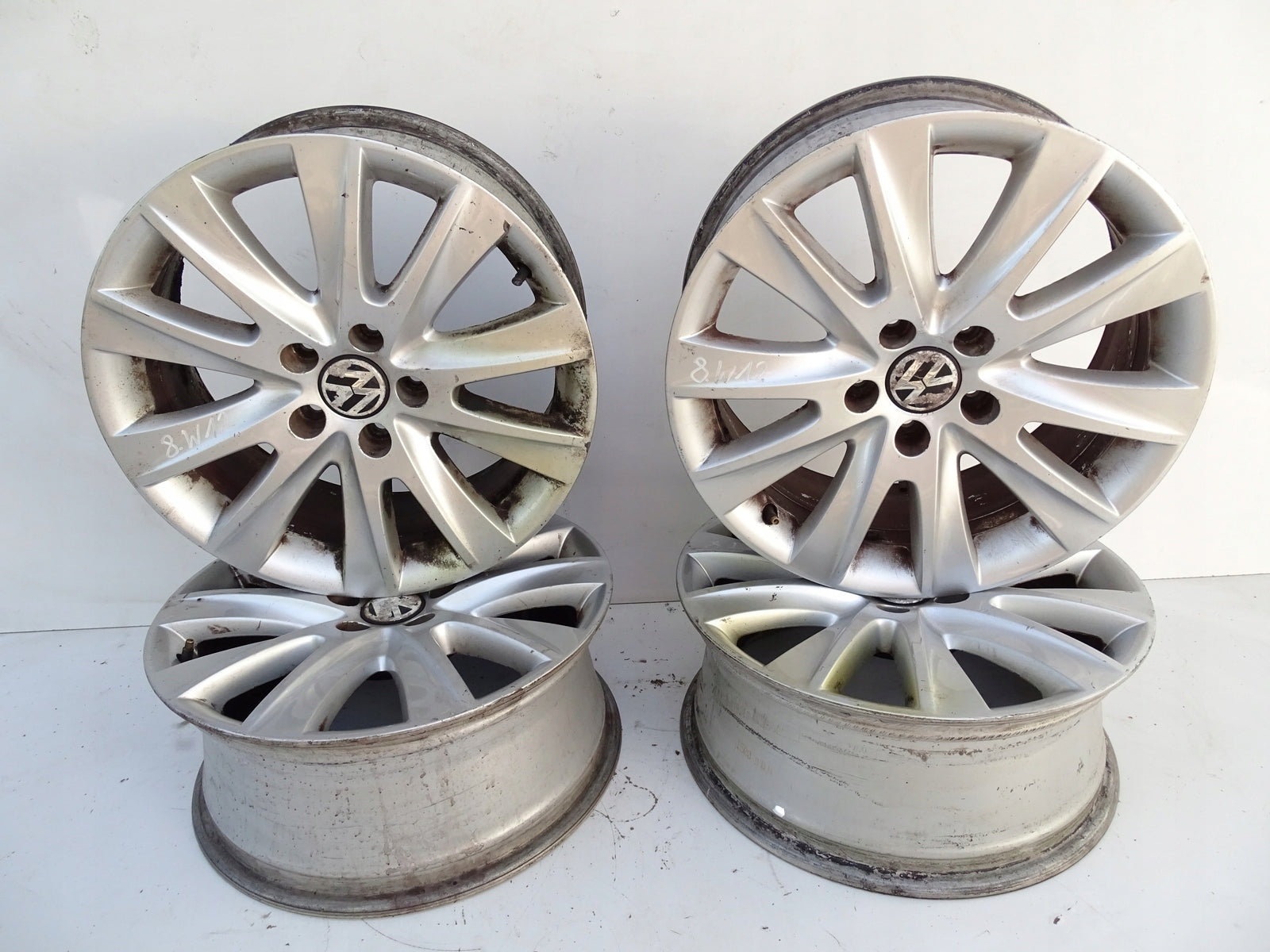  Alu Felge Volkswagen Tiguan T4 Aluminum rim 17 Zoll 7.0J 5x112 5N0601025MF product image