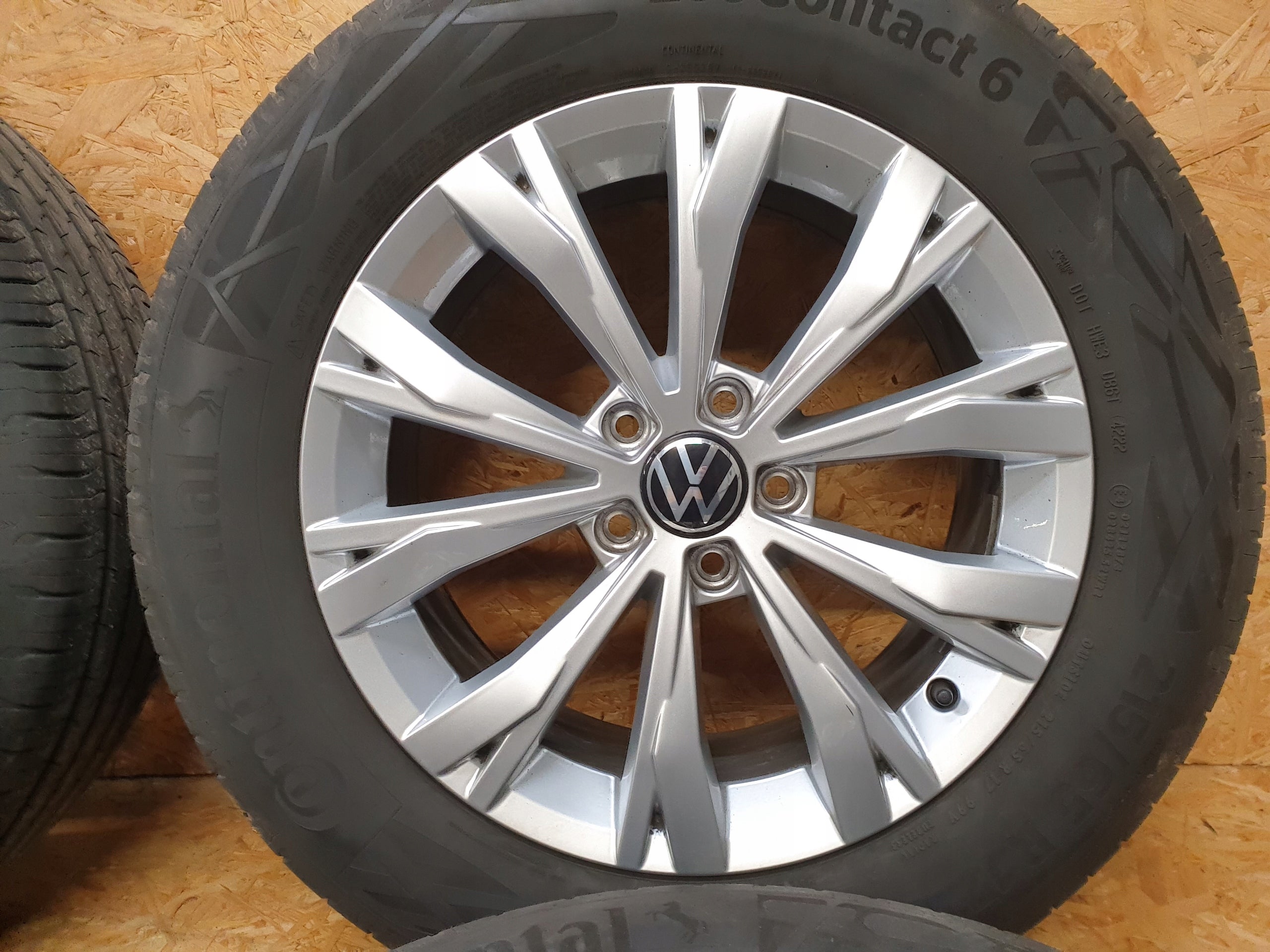 Alu Felge Volkswagen Tiguan T4 Aluminum rim 17 Zoll 5x115