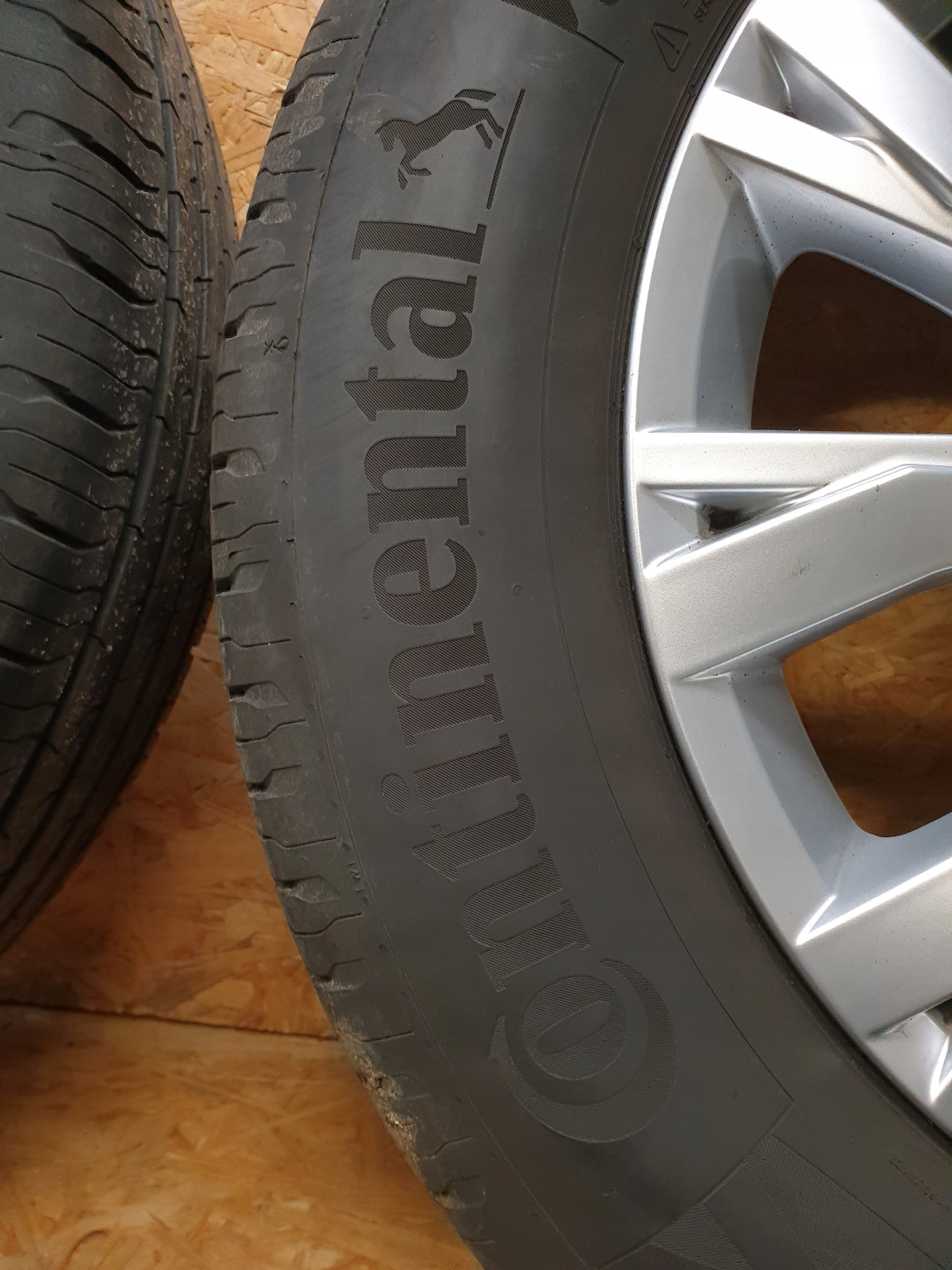 Alu Felge Volkswagen Tiguan T4 Aluminum rim 17 Zoll 5x115