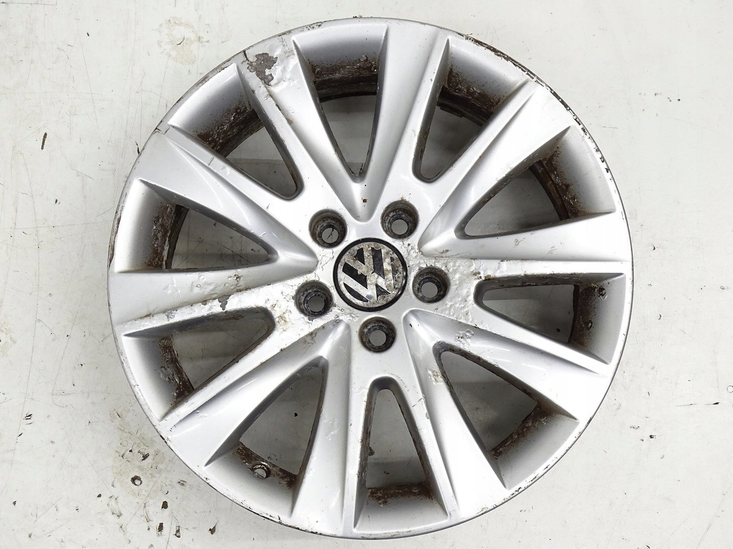 Alu Felge Volkswagen Tiguan T4 Aluminum rim 17 Zoll 7.0J 5x112 5N0601025M