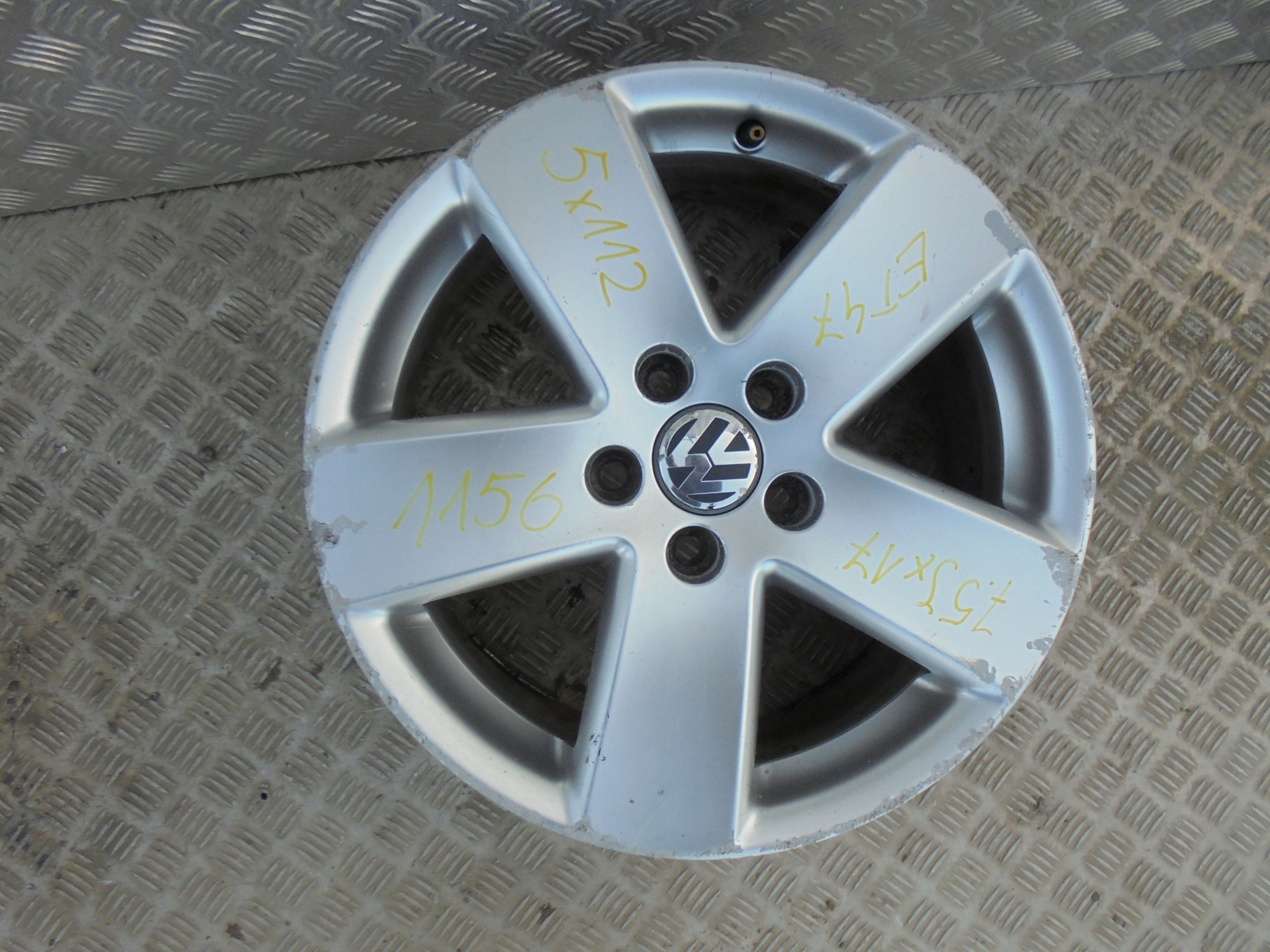 Alu Felge Volkswagen T4 Aluminum rim 17 Zoll 7.5J 5x112 47ET 3C0601025K