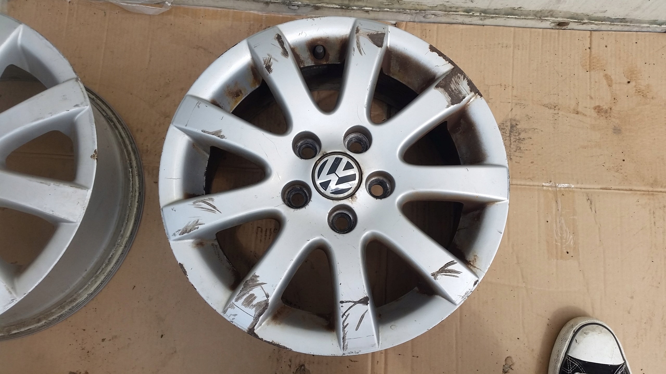 Alu Felge Volkswagen T4 Aluminum rim 14 Zoll 6.0J 5x100 43ET 6Q0601025Q