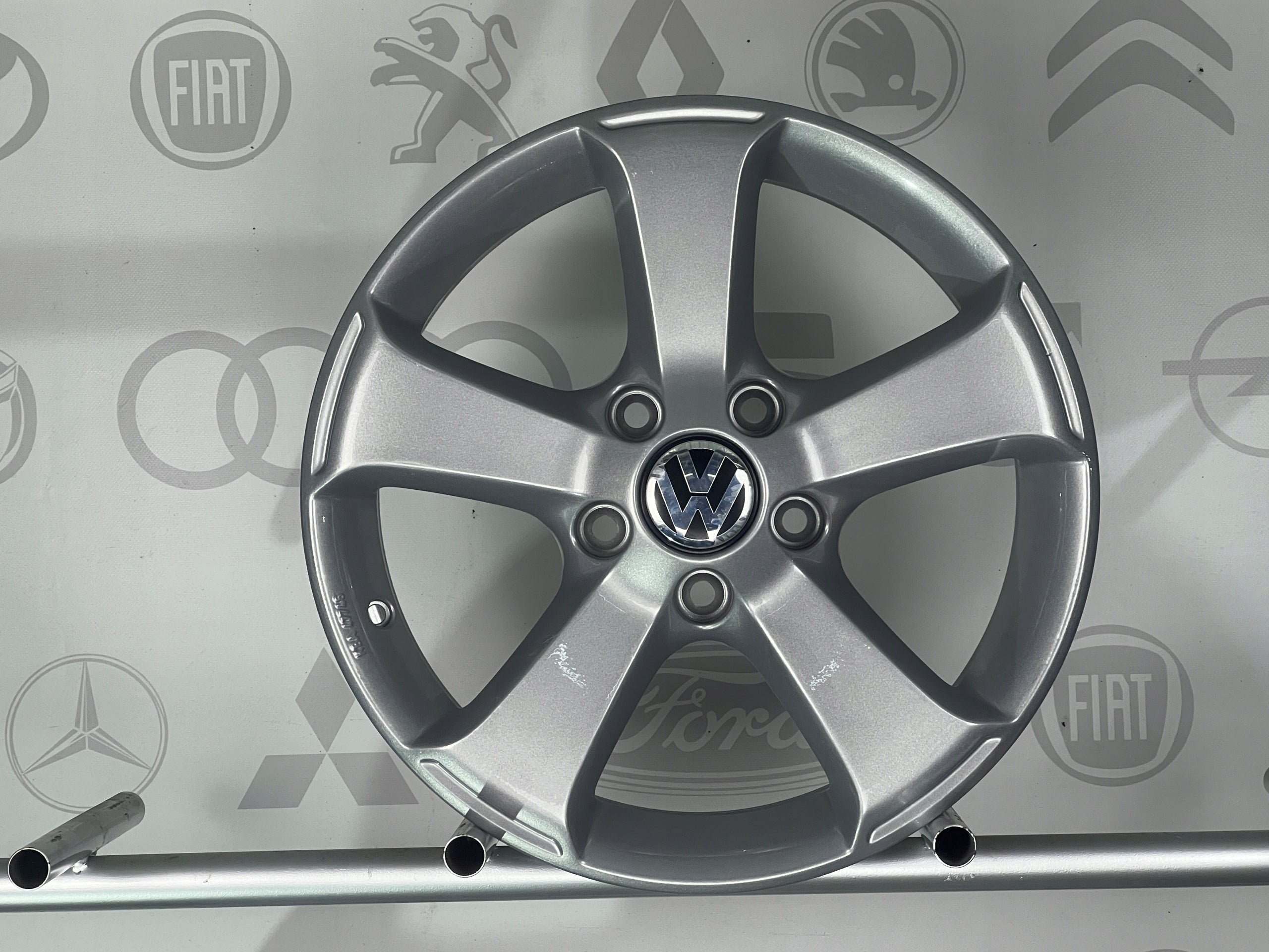  Alu Felge Volkswagen T6 T5 Aluminum rim 17 Zoll 7.5J 5x120 55ET 7H0071497A product image