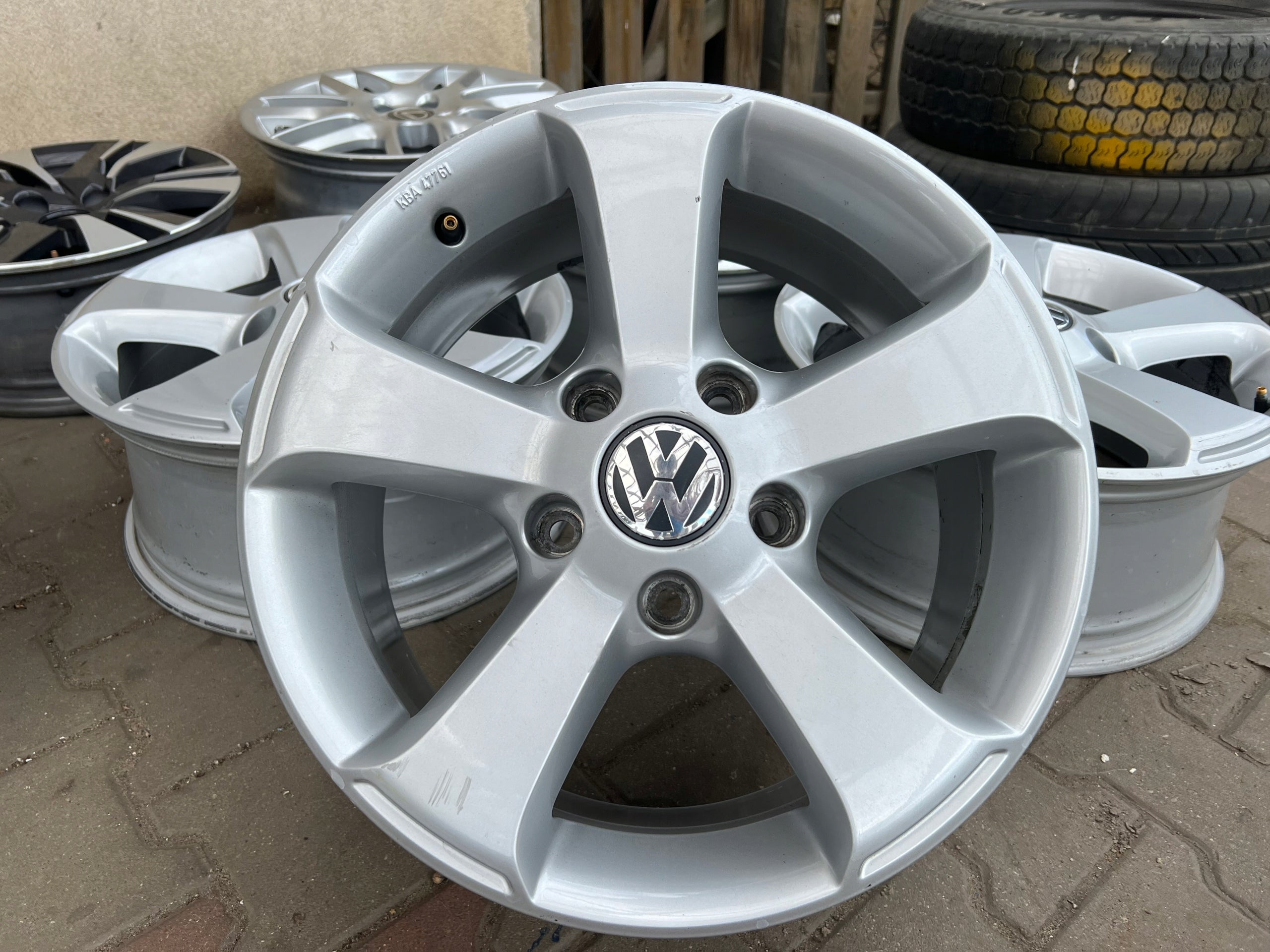 Alu Felge Volkswagen Touareg T5 Aluminum rim 17 Zoll 7.5J 5x130