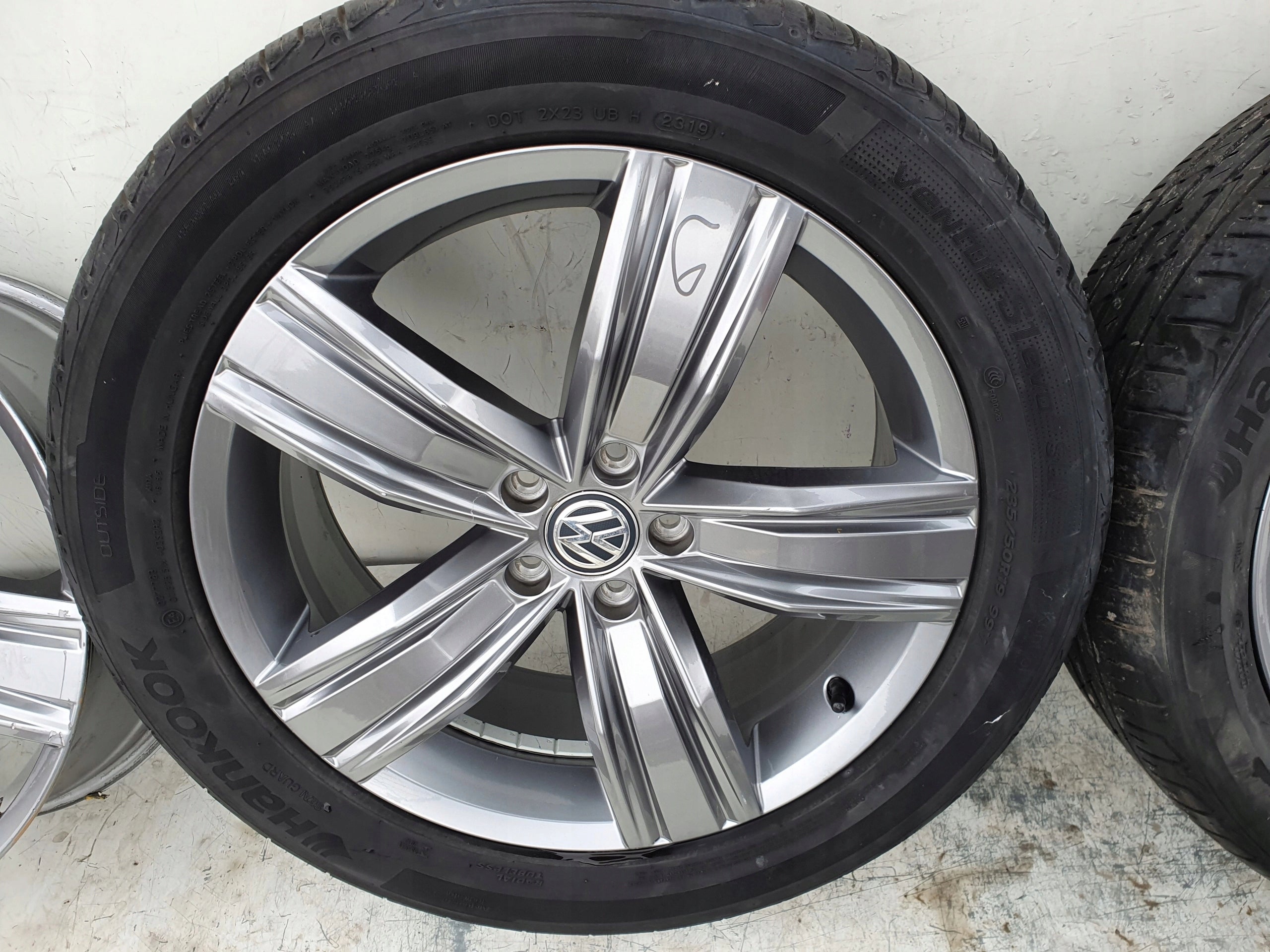 Alu Felge Volkswagen Tiguan Aluminum rim 19 Zoll 7.0J 5x112 5NN601025C