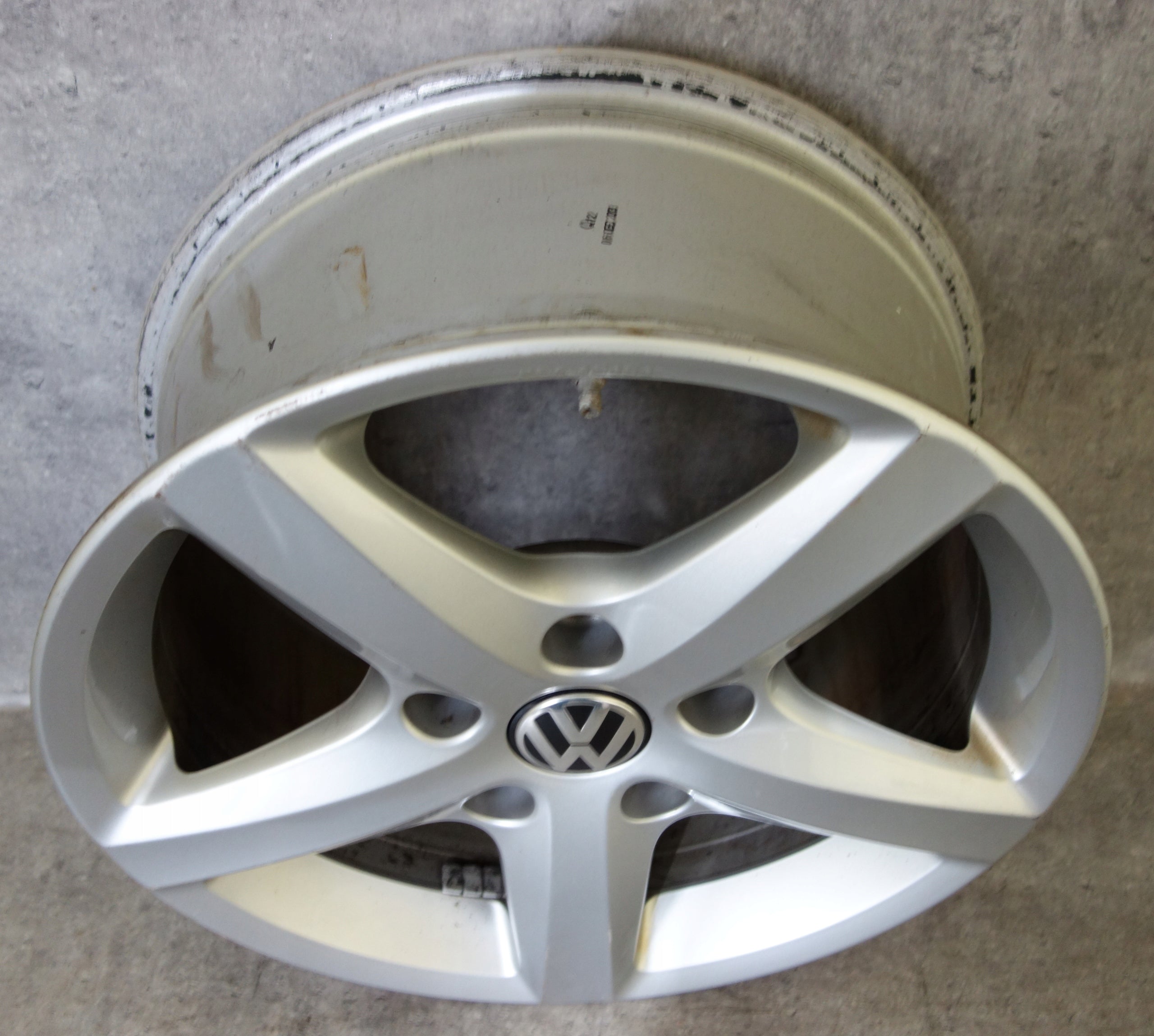 Alu Felge Volkswagen Touareg Aluminum rim 17 Zoll 7.5J 5x130 50ET 7P0071497A