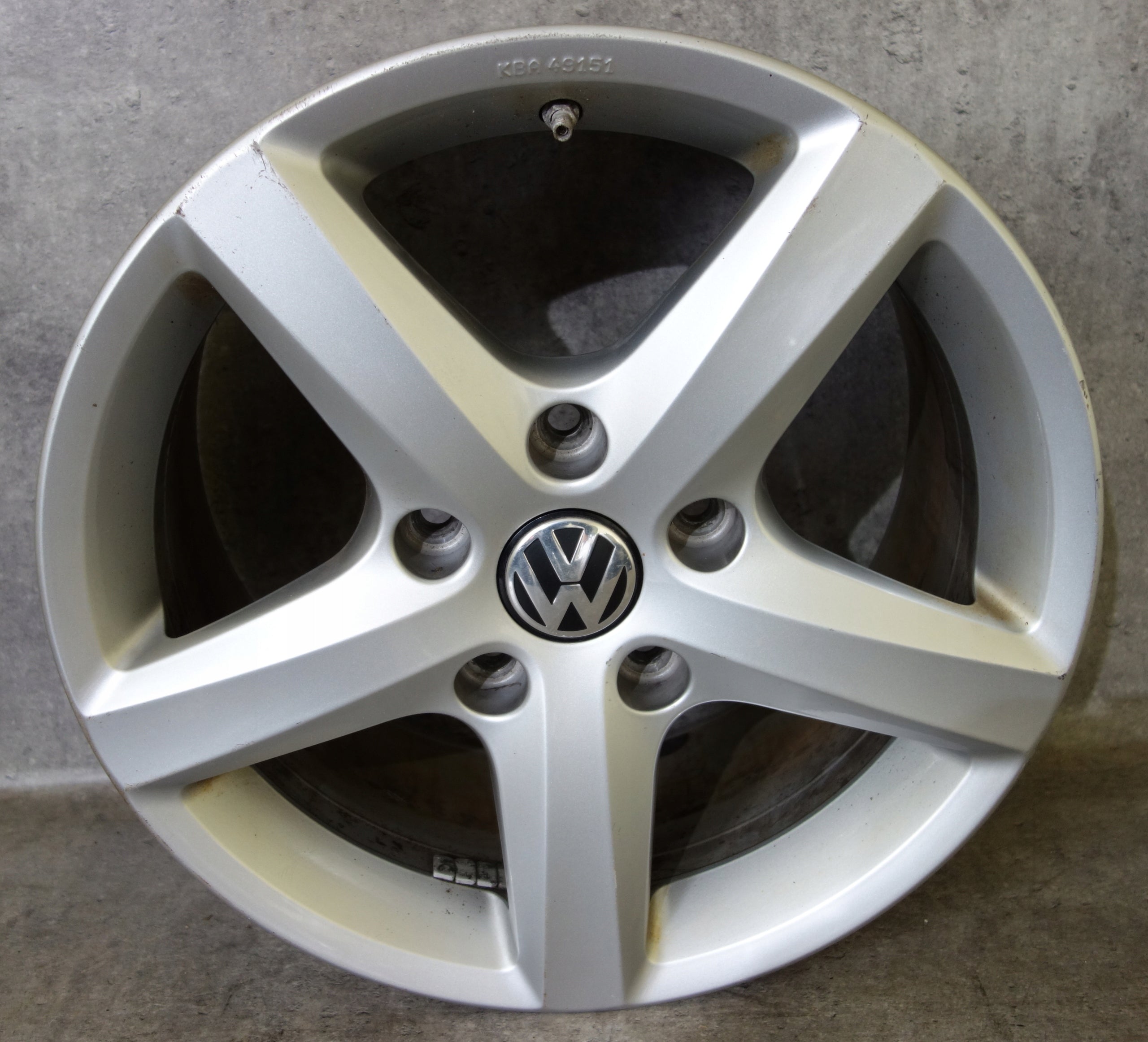 Alu Felge Volkswagen Touareg Aluminum rim 17 Zoll 7.5J 5x130 50ET 7P0071497A