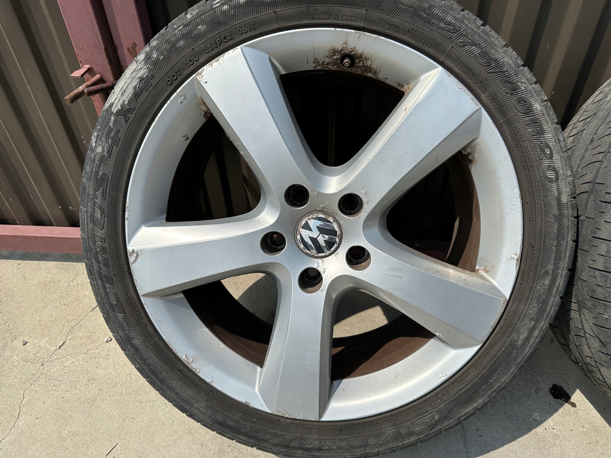 Alu Felge Volkswagen Touareg Aluminum rim 20 Zoll 9.0J 5x130 7L6601025AP