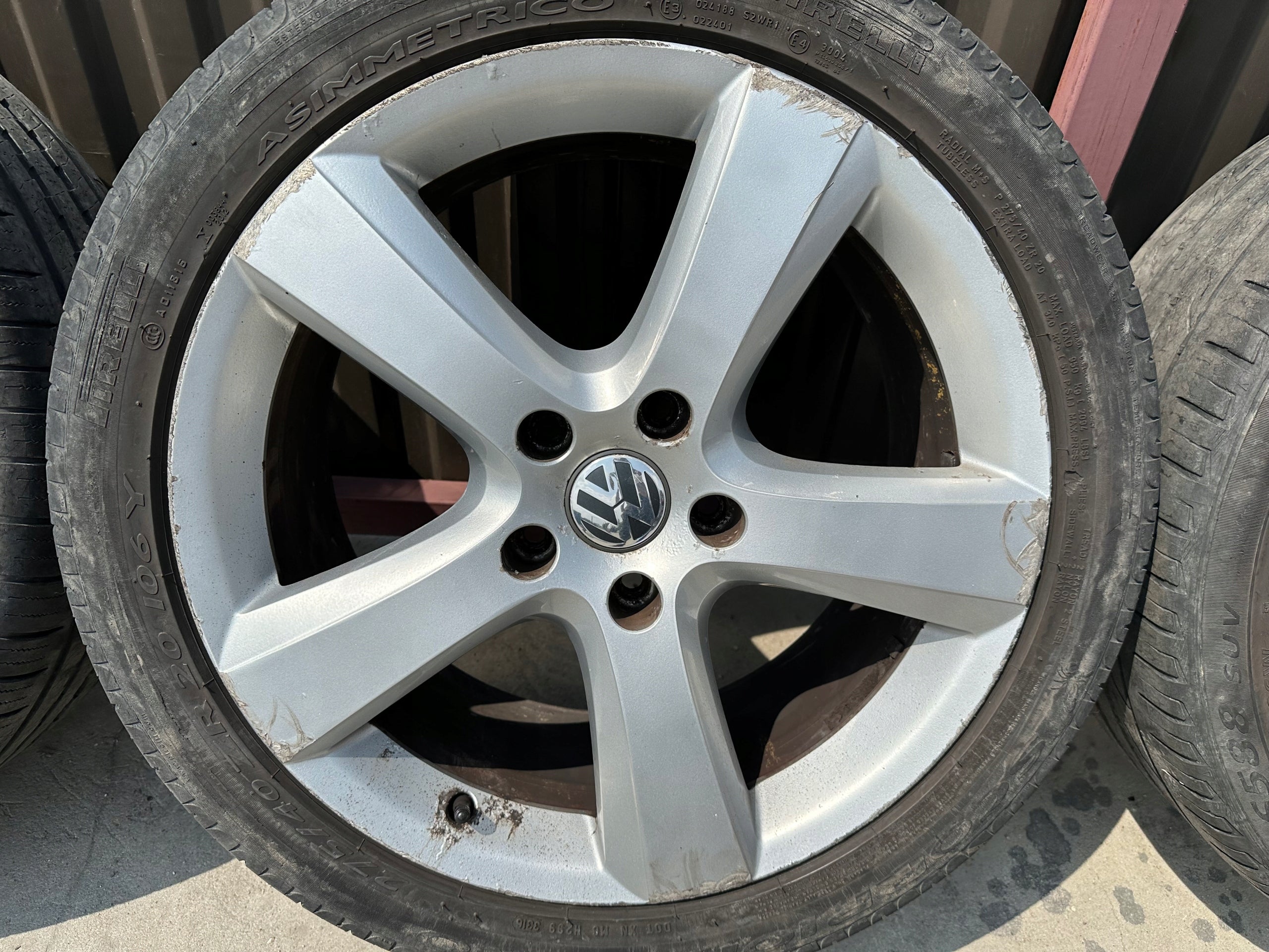 Alu Felge Volkswagen Touareg Aluminum rim 20 Zoll 9.0J 5x130 7L6601025AP