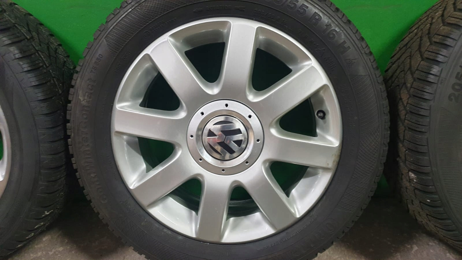 Alu Felge Volkswagen Touran Aluminum rim 16 Zoll 6.0J 5x112