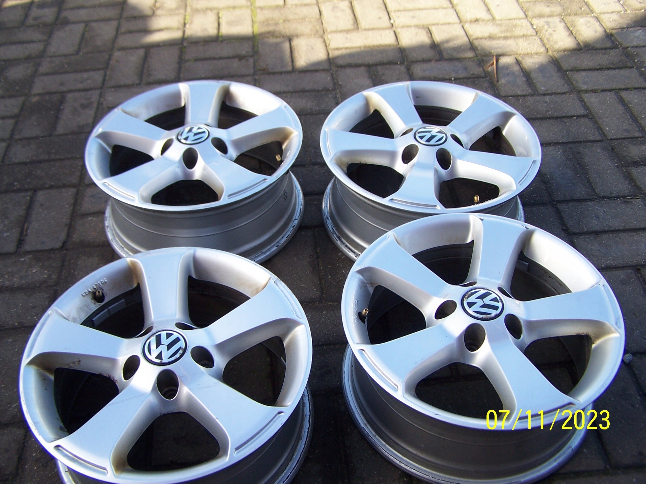 Alu Felge Volkswagen 1600 Aluminum rim 16 Zoll 6.5J 5x112 42ET