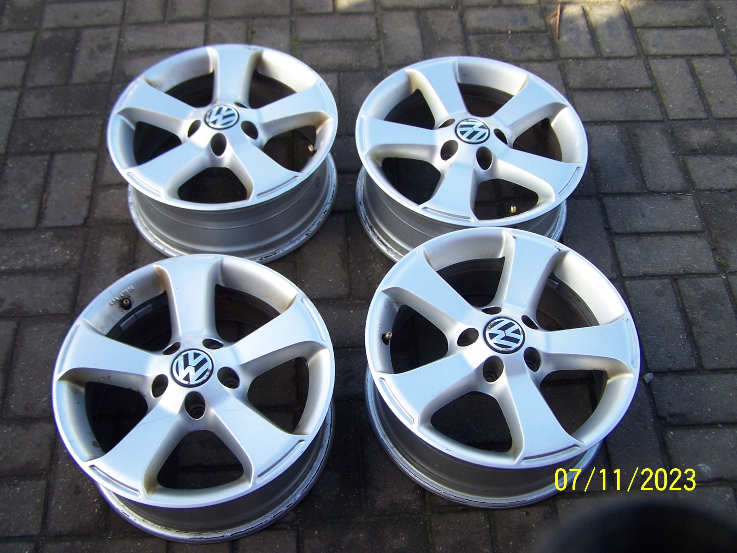 Alu Felge Volkswagen 1600 Aluminum rim 16 Zoll 6.5J 5x112 42ET