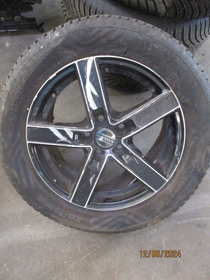 1x Alu Felge Volvo V70 S60 Aluminum rim 16 Zoll 5.5J 5x110