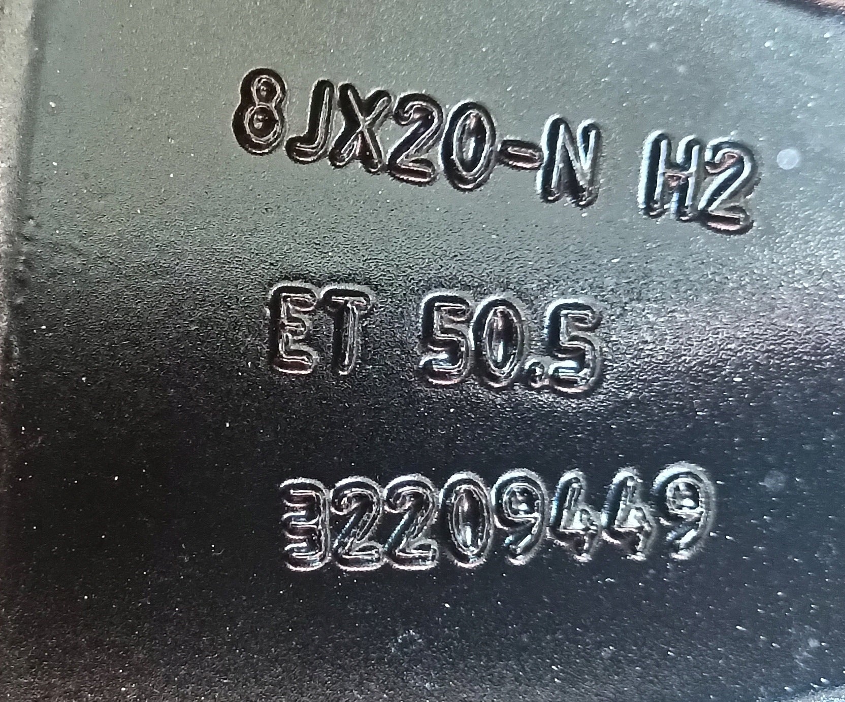 Alu Felge Volvo V60 S60 XC40 XC60 XC90 20 Zoll 8.0J 5x108 50,5ET 32209449