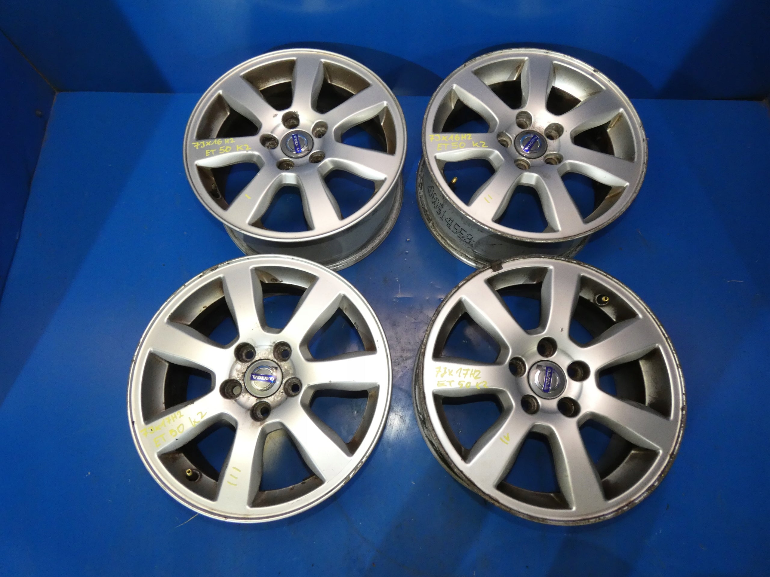 Alu Felge Volvo V60 S60 S80 Aluminum rim 17 Zoll 7.0J 5x108 50ET