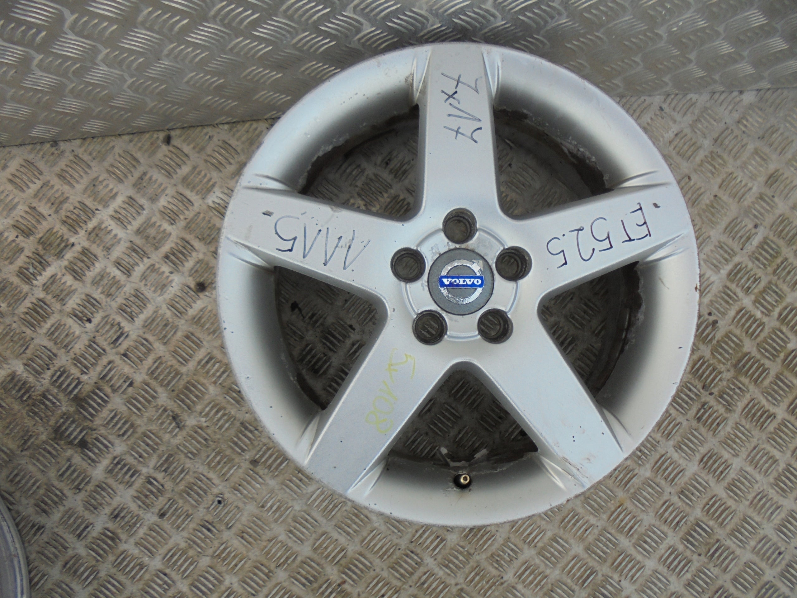 Alu Felge Volvo 122S Aluminum rim 17 Zoll 7.0J 5x108 52,5ET