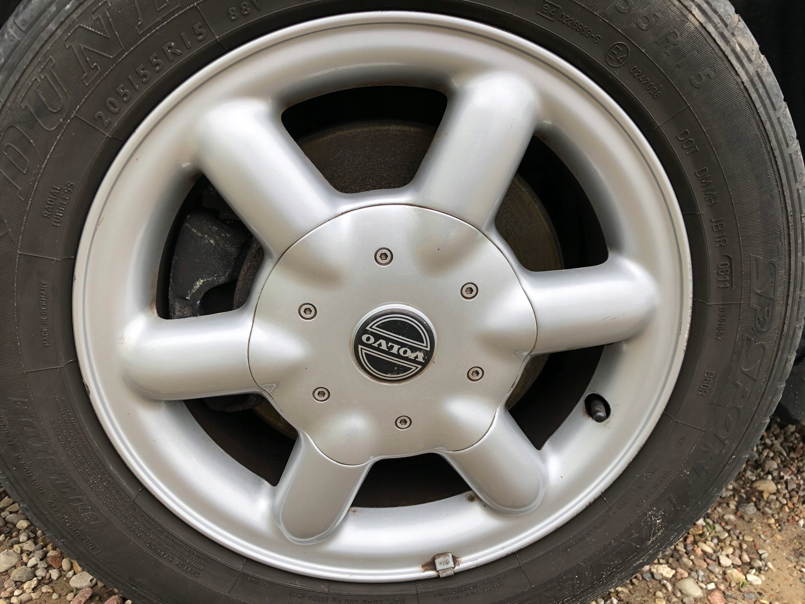 Alu Felge Volvo V40 S40 Aluminum rim 15 Zoll 6.0J 4x114.3 44ET