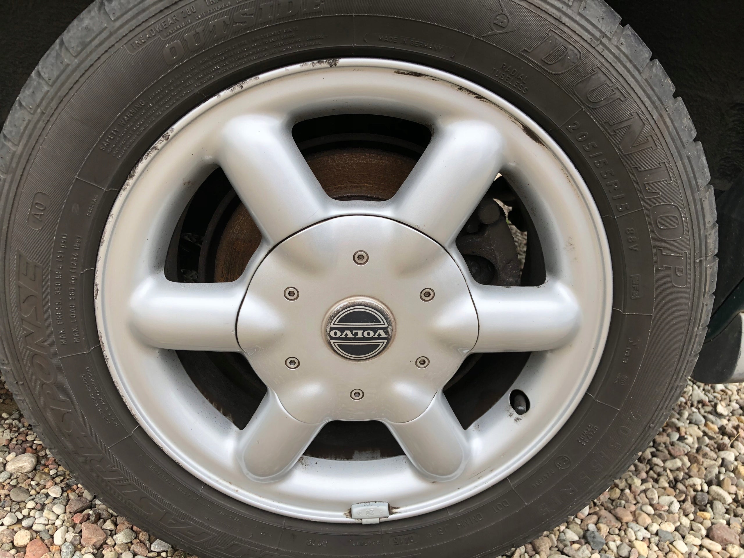 Alu Felge Volvo V40 S40 Aluminum rim 15 Zoll 6.0J 4x114.3 44ET