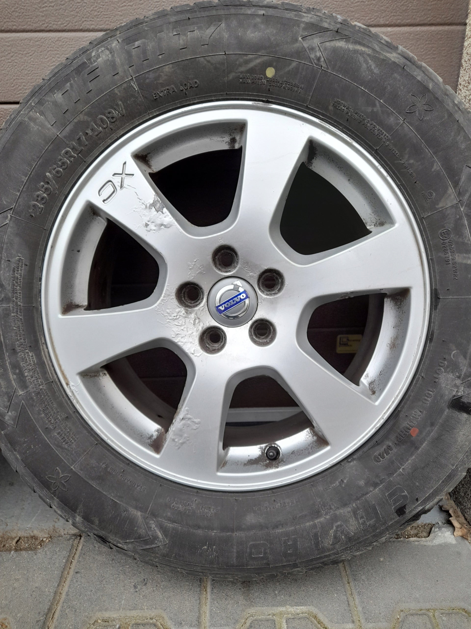 Alu Felge Volvo XC70 XC60 C70 Aluminum rim 17 Zoll 7.0J 5x108 55ET 30671480