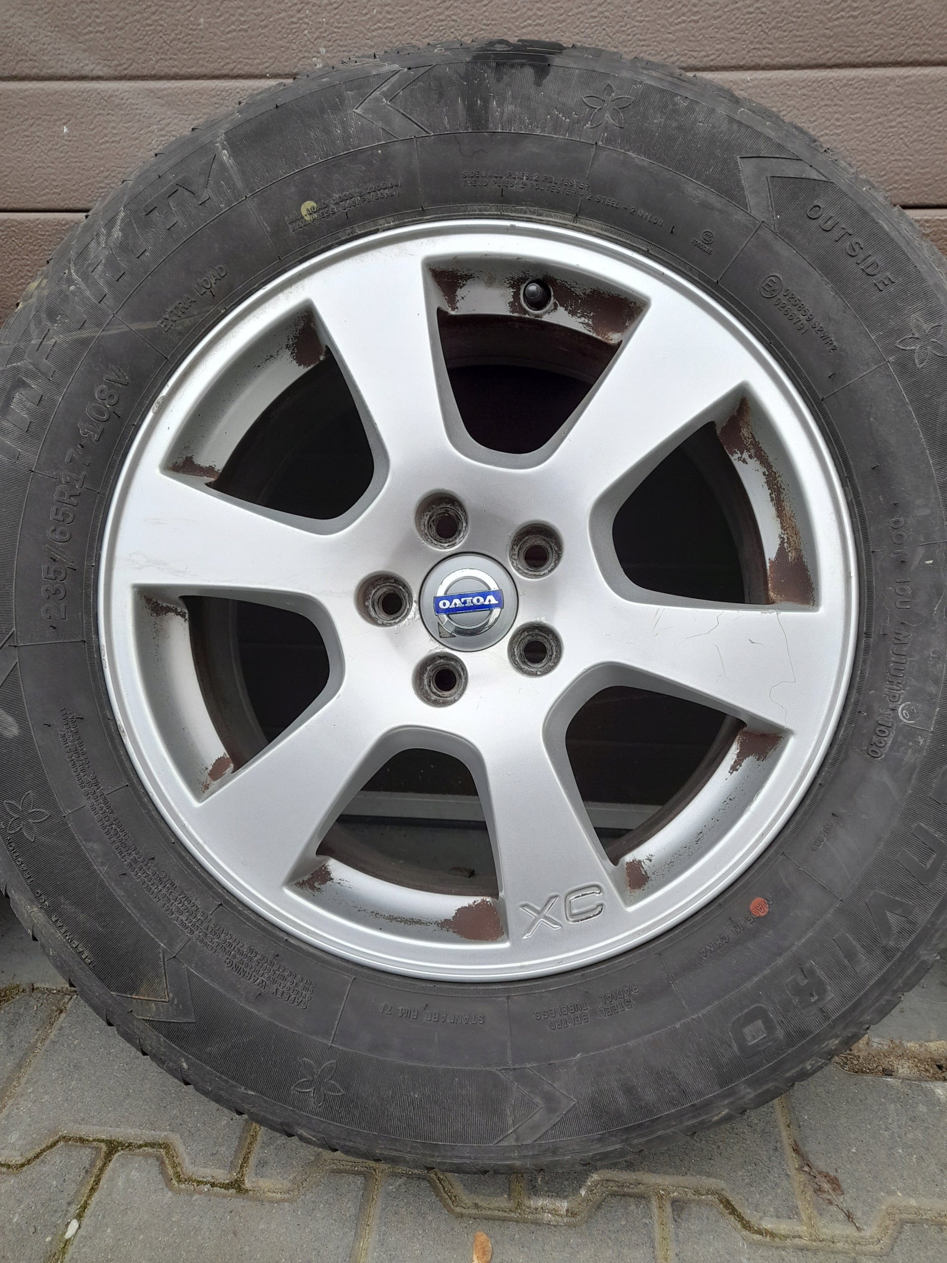 Alu Felge Volvo XC70 XC60 C70 Aluminum rim 17 Zoll 7.0J 5x108 55ET 30671480