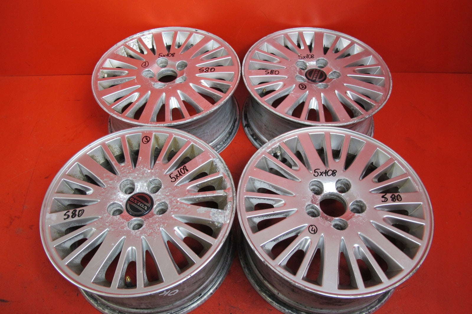  Alu Felge Volvo S60 S80 Aluminum rim 16 Zoll 7.0J 5x108 49ET product image