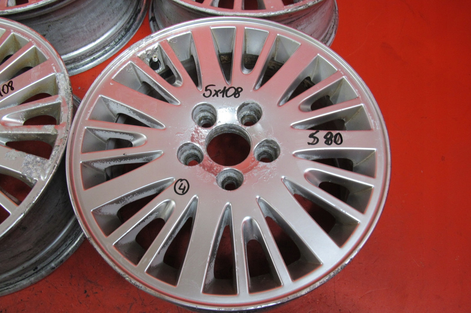 Alu Felge Volvo S60 S80 Aluminum rim 16 Zoll 7.0J 5x108 49ET