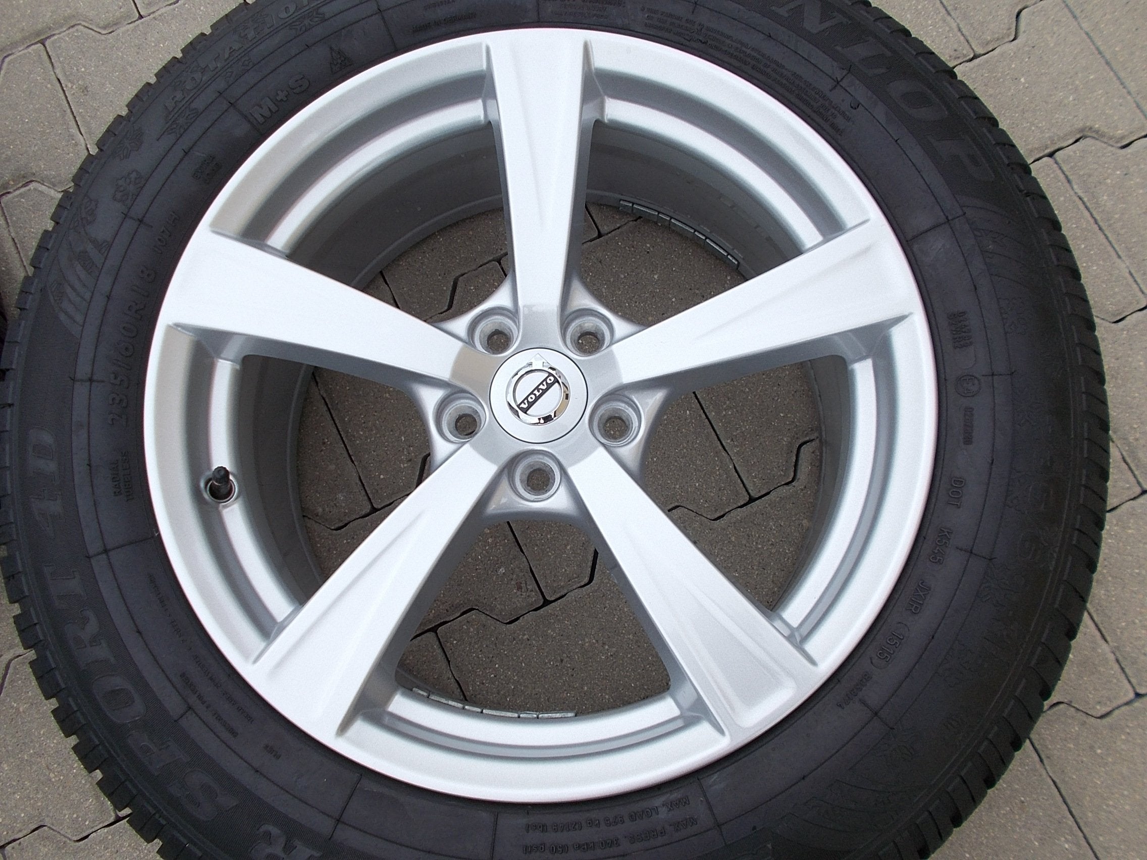 Alu Felge Volvo V60 S60 Aluminum rim 18 Zoll 8.0J 5x108 42ET