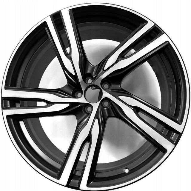 1x Alu Felge Volvo XC90 Aluminum rim 22 Zoll 9.0J 5x108 38,5ET 31406715