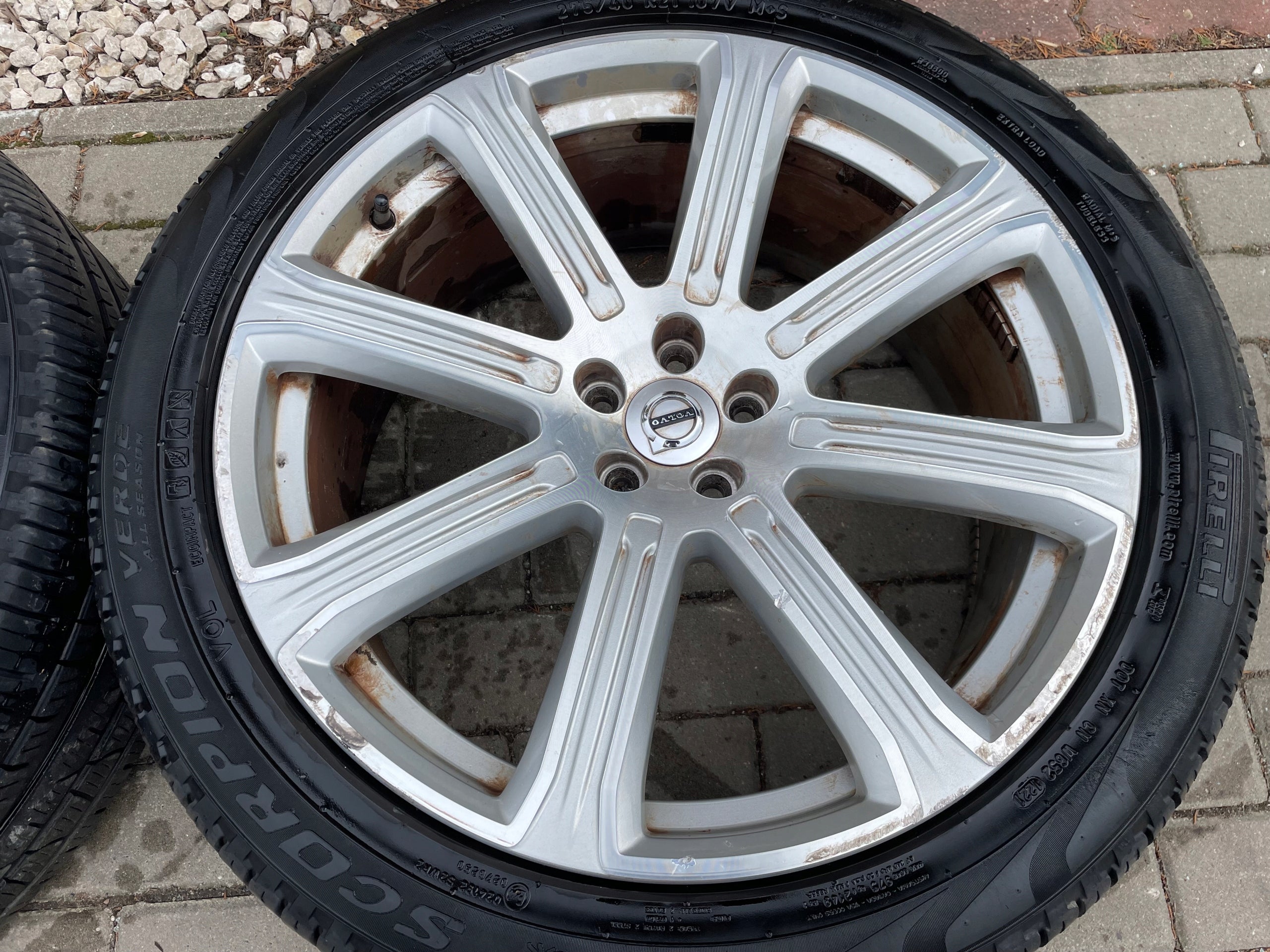 Alu Felge Volvo XC90 Aluminum rim 21 Zoll 9.0J 5x108